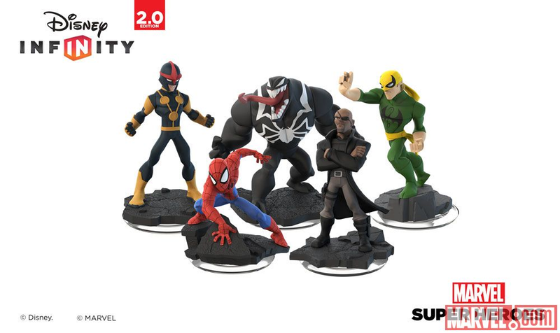 Illustration for article titled Spider-Man, Venom, Iron Fist And More New Disney Infinity Figures